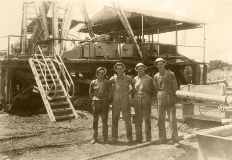 Men at Old Work Site